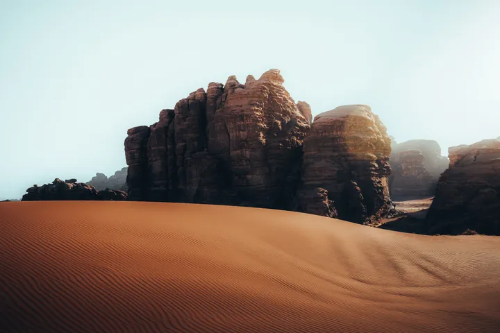 A beautiful desert landscape.