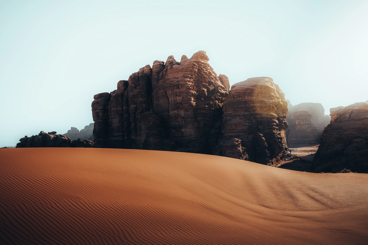 A beautiful desert landscape.